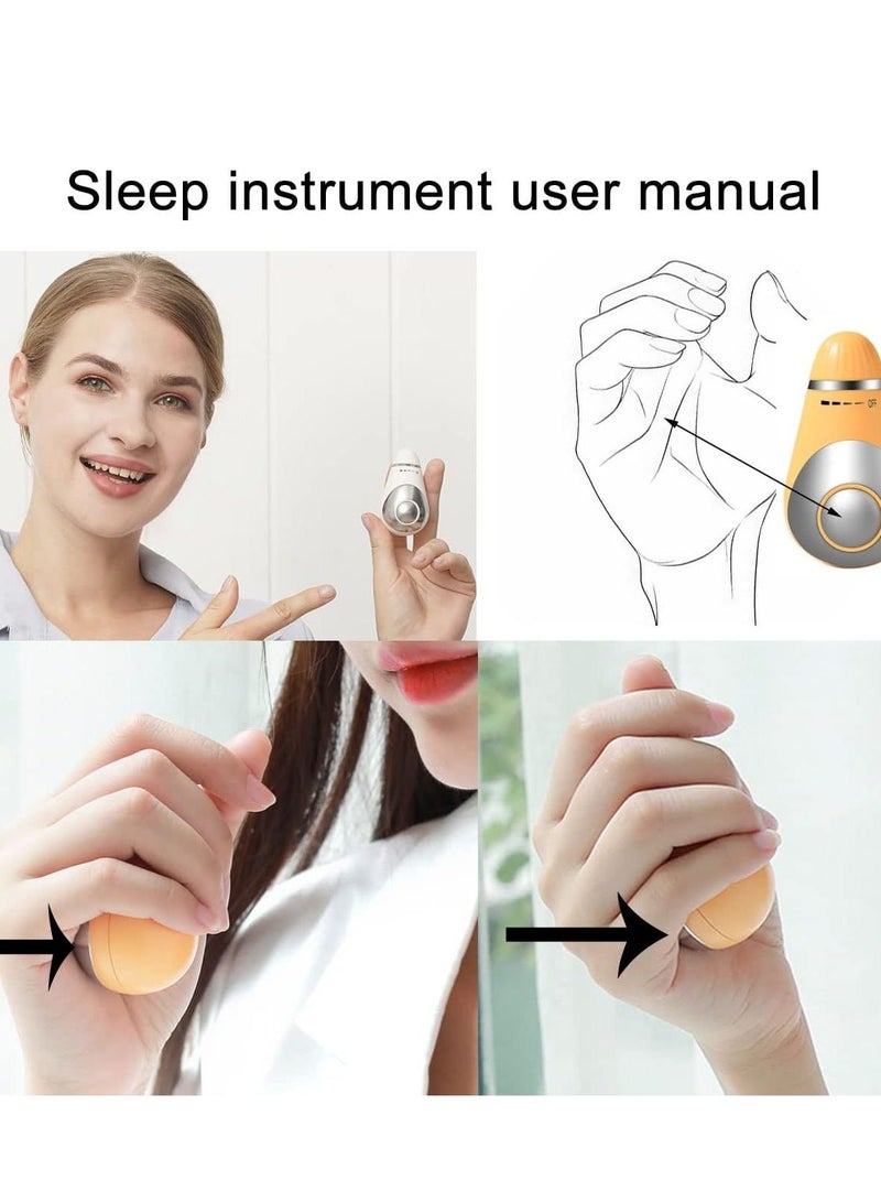 Genérico Sleep Aid Device for Adults, Handheld Sleep Aid Device for Insomnia Relief, USB Charging Microcurrent Sleep Instrument, Relieve Anxiety Depression, Improve Sleep Hygiene, Stress Relief - Image 3