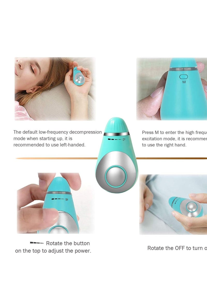 Genérico Sleep Aid Device for Adults, Handheld Sleep Aid Device for Insomnia Relief, USB Charging Microcurrent Sleep Instrument, Relieve Anxiety Depression, Improve Sleep Hygiene, Stress Relief - Image 5