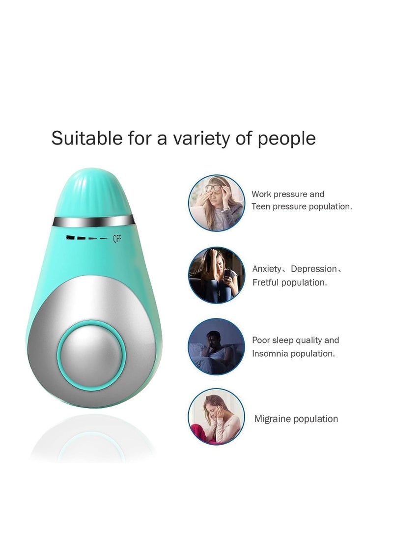 Genérico Sleep Aid Device for Adults, Handheld Sleep Aid Device for Insomnia Relief, USB Charging Microcurrent Sleep Instrument, Relieve Anxiety Depression, Improve Sleep Hygiene, Stress Relief - Image 4