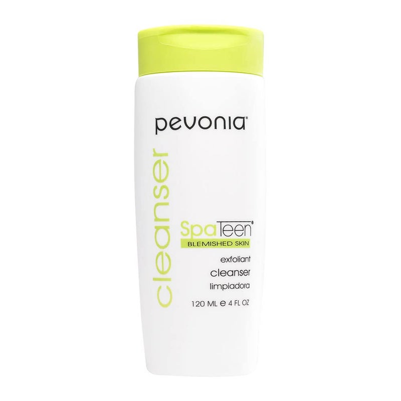 Pevonia Pevonia SpaTeen Blemished Skin Exfoliant Cleanser - Gentle Face Cleanser Cream - Exfoliating Facial Skin Care Products - Best Teen Face Wash for Dry Skin, Oily Skin, Sensitive Skin, Acne - 4 fl oz 