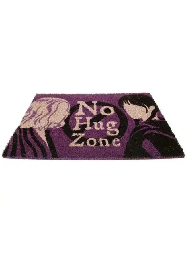 Pyramid Wednesday Door Mat - No Hug Zone (40cm x 60cm)