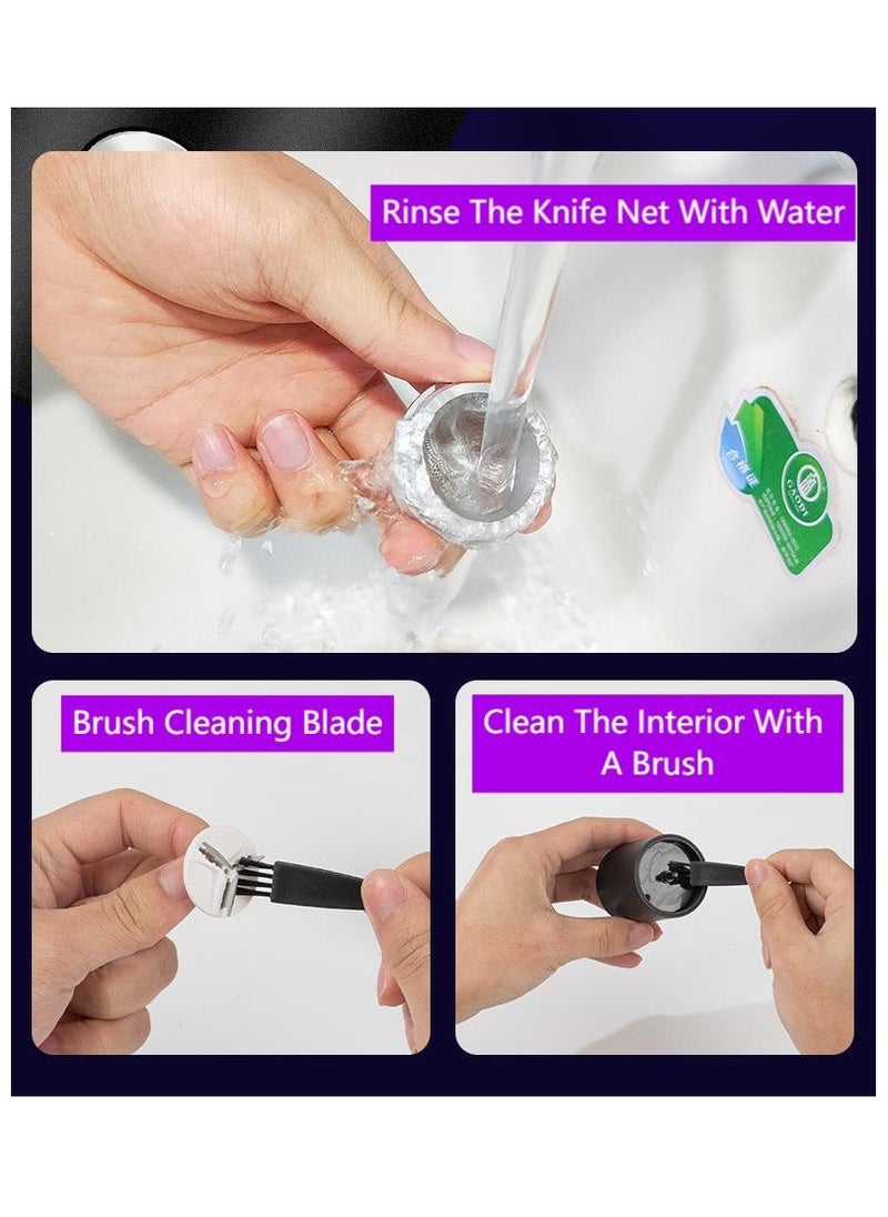 In Air Pocket Size Mini Portable Shaver Electric Razor Easy One Button Use Suitable For Home Car Travel  - Image 4