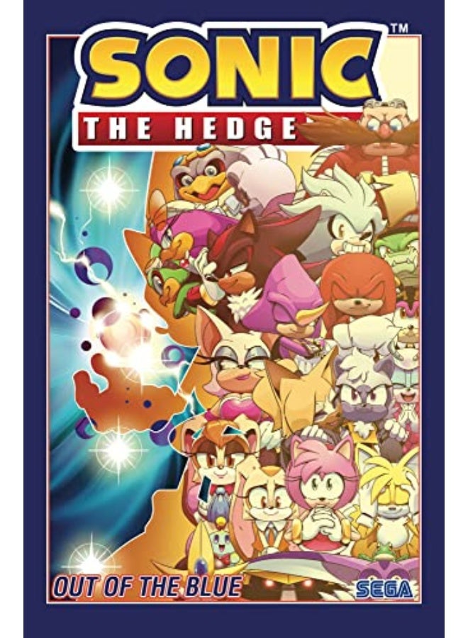 Sonic The Hedgehog Volume 8 Out Of The Blue By Flynn, Ian - Thomas, Adam Bryce Paperback