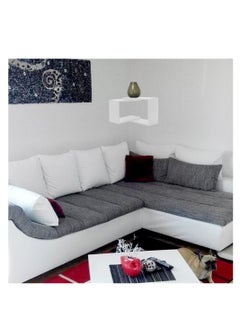 co arma Corner shelves in the form of overlapping squares, white  - Image 2