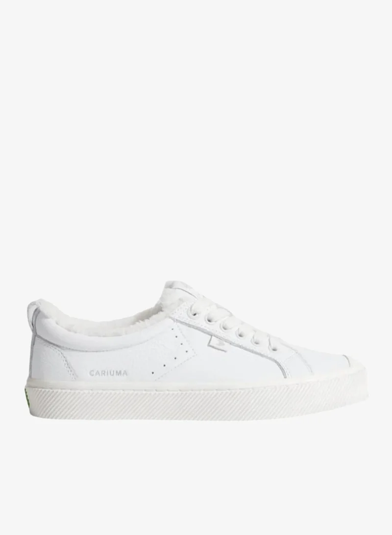 Cariuma  OCA Therma Low White Premium Leather Sneaker  | Best Price UAE