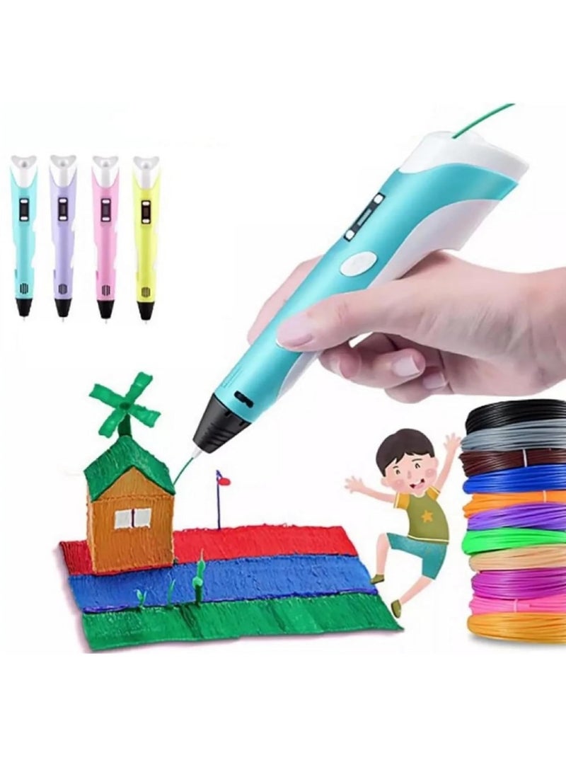 LIMOS 3D Drawing Pen with LCD Display - USB Powered 3D Printing Pen, 3D Pens for Kids, Creative Educational Gift - Image 5