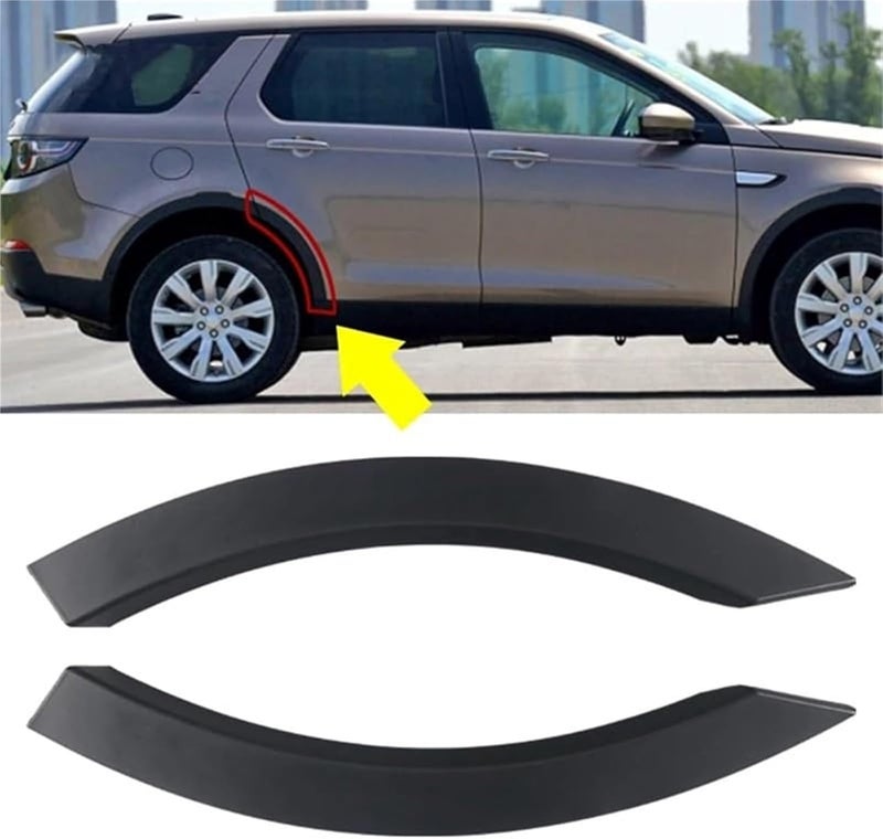 QASULER Car Fender Arch Wheel Eyebrow Protector - Image 5
