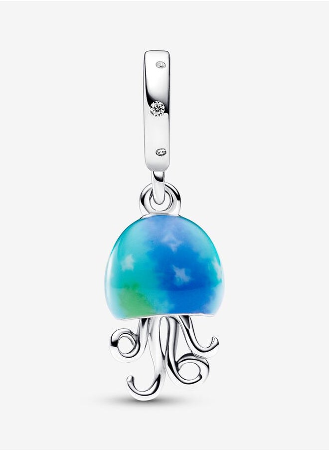 PANDORA - Colour-changing Jellyfish Dangle Charm - Image 1