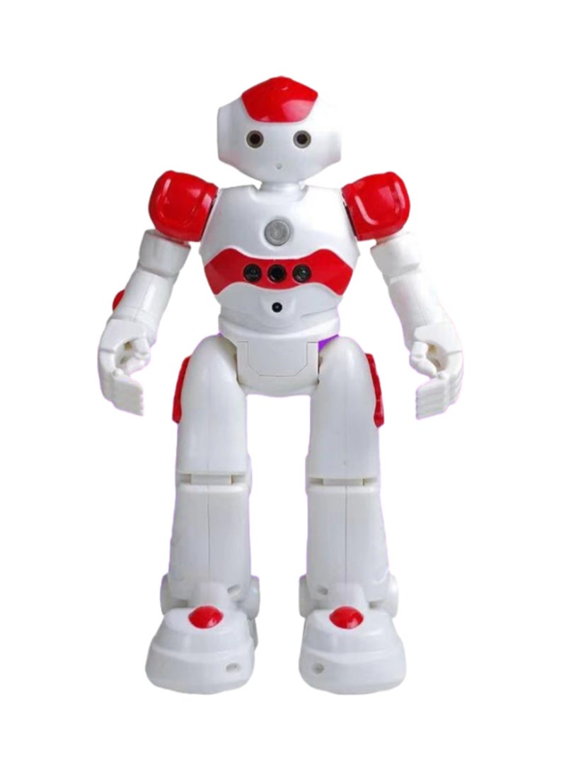 Red Alrock Kids Robot, Smart Gesture Sensor And Rechargeable Robot Toy For Kids, Can Walk, Slide, Turn, Sing, Dance, Talk And Teach Science  - Image 1