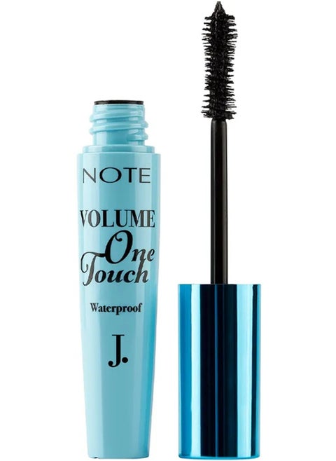 VOLUME ONE TOUCH MASCARA WP NO.BLACK - Volumized lashes in one stroke
