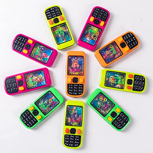 Nbguigdstr Handheld Water Game-10 Pcs Water Ring Game for Kids Handheld-Treasure Box Prizes-Party Favors Goodie Bags Stuffers-Birthday Class Favor-School Classroom Reward Prizes Bulk-4.2" - Image 5