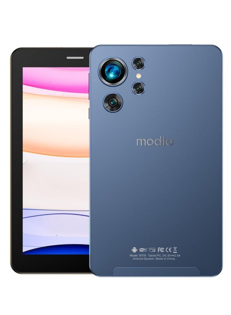modio M795 7-Inch HD Display Tablet Pc With 6GB RAM 256GB 5G – International Version Blue - Image 1