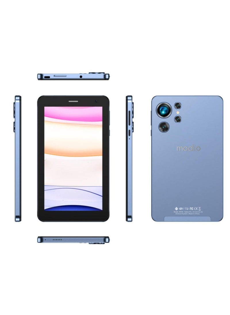 modio M795 7-Inch HD Display Tablet Pc With 6GB RAM 256GB 5G – International Version Blue - Image 4