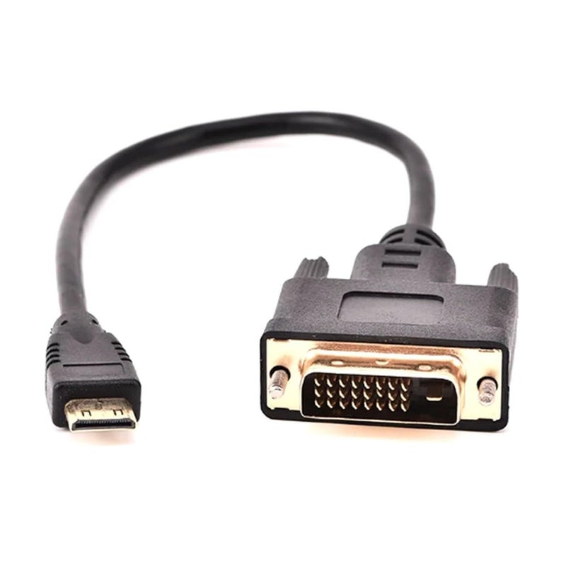 كابل توصيل عالي الوضوح Mini HDMI متوافق مع DVI 24+1 اتصال عام Mini HDMI متوافق مع DVI 0.3م-1.8م (0.25م) - Image 3