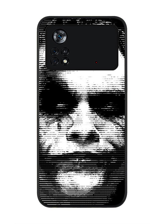 Stylizedd Rugged Black edge case for Poco M4 Pro 4G Slim fit Soft Case Flexible Rubber Edges Anti Drop TPU Gel Thin Cover - Joker - Image 1