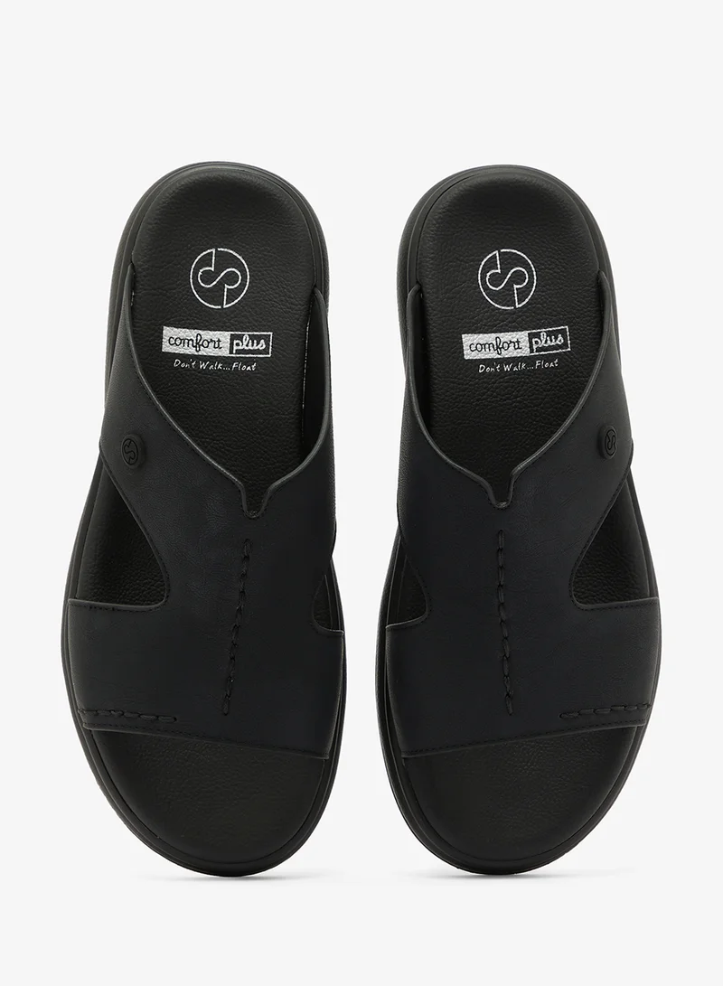 Comfort Plus BLACK Comfort Arabian Sandals for Men | Best Price UAE