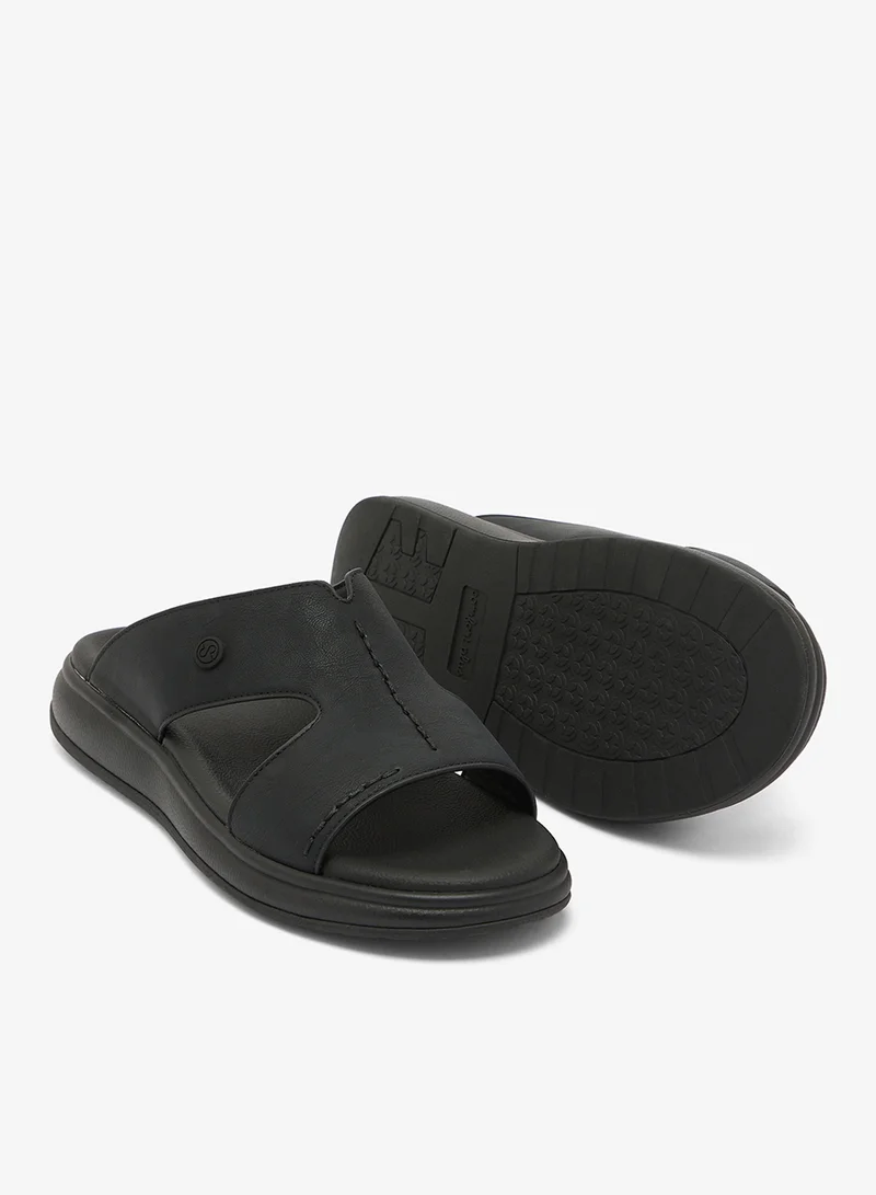 Comfort Plus BLACK Comfort Arabian Sandals for Men | Best Price UAE