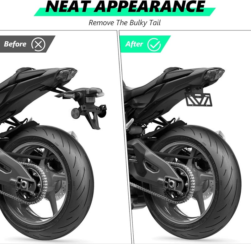 INKUDRI Ninja 650 Fender Eliminator - Image 4