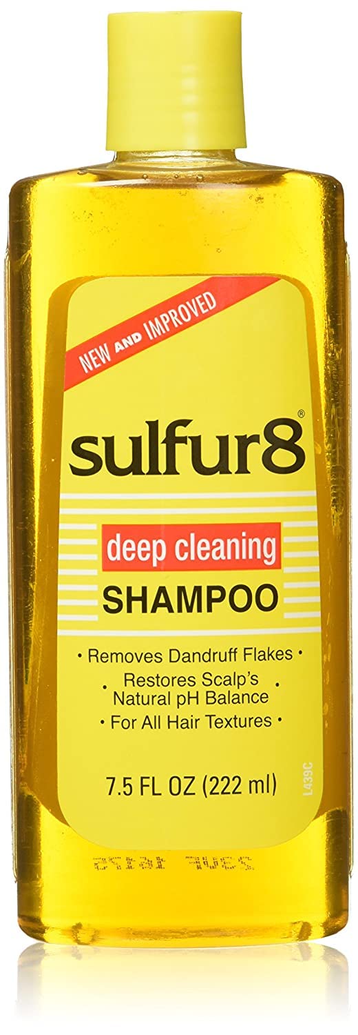 Sulfur 8 شامبو سلفور 8 للتنظيف العميق للقشرة، 7.5 أونصة - Image 1