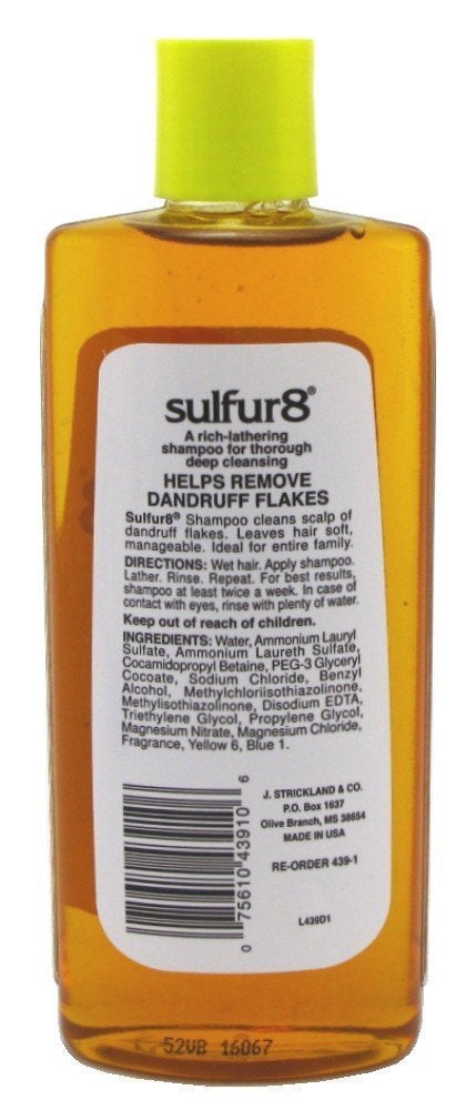 Sulfur 8 شامبو سلفور 8 للتنظيف العميق للقشرة، 7.5 أونصة - Image 4