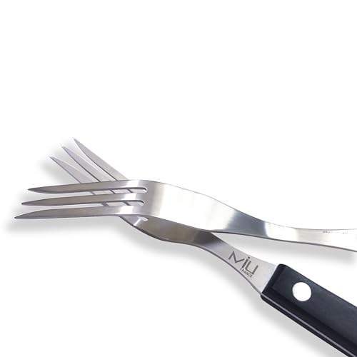 WALLFARM Granny Fork 10" 3-Tine - Pro-Grade Stainless Steel - Heat-Resistant BBQ Meat Fork - Ideal for Serving, Cooking, Turning, Roasting, Shredding, Barbecue - Image 5