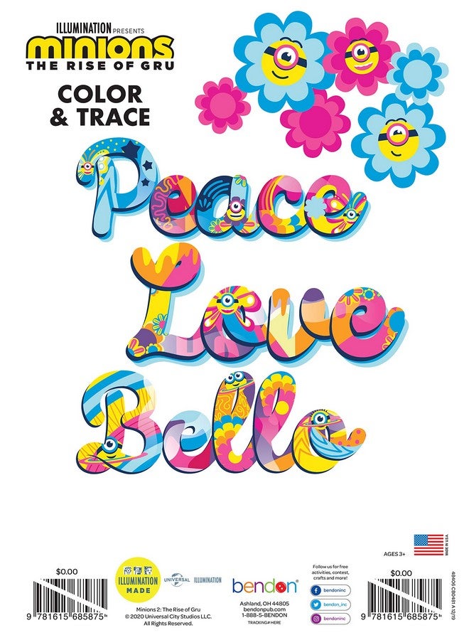 Despicable Me Minions Rise Of Gru 48Page Color And Trace Activity Book 48406 - Image 4