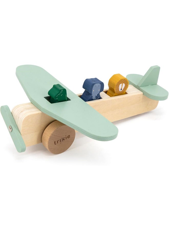 Trixie Wooden animal airplane - Image 2
