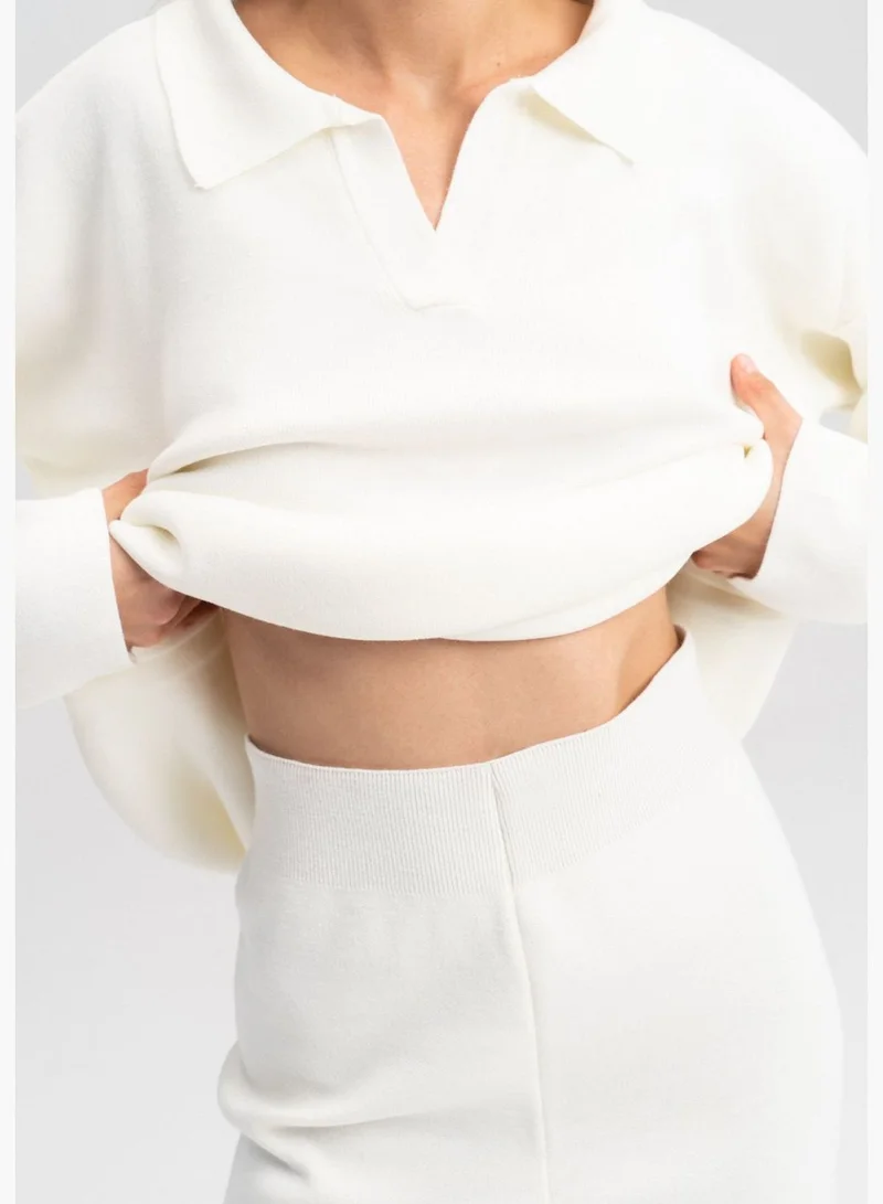 Touche POLO NECK KNITTING SET