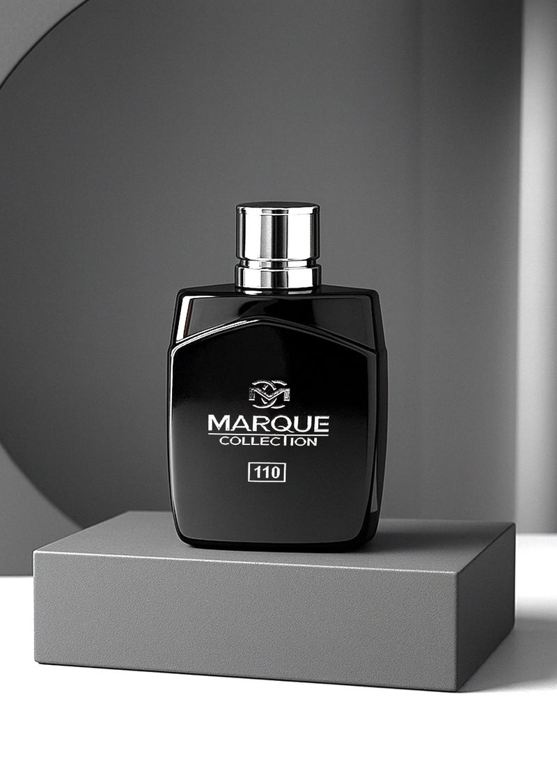 MARQUE COLLECTION Aromatic Perfume for Men – Marque Collection No. 110 | Long Lasting Perfume for Men | Fresh & Sweet Scent | 25ml Eau de Parfum - Image 2