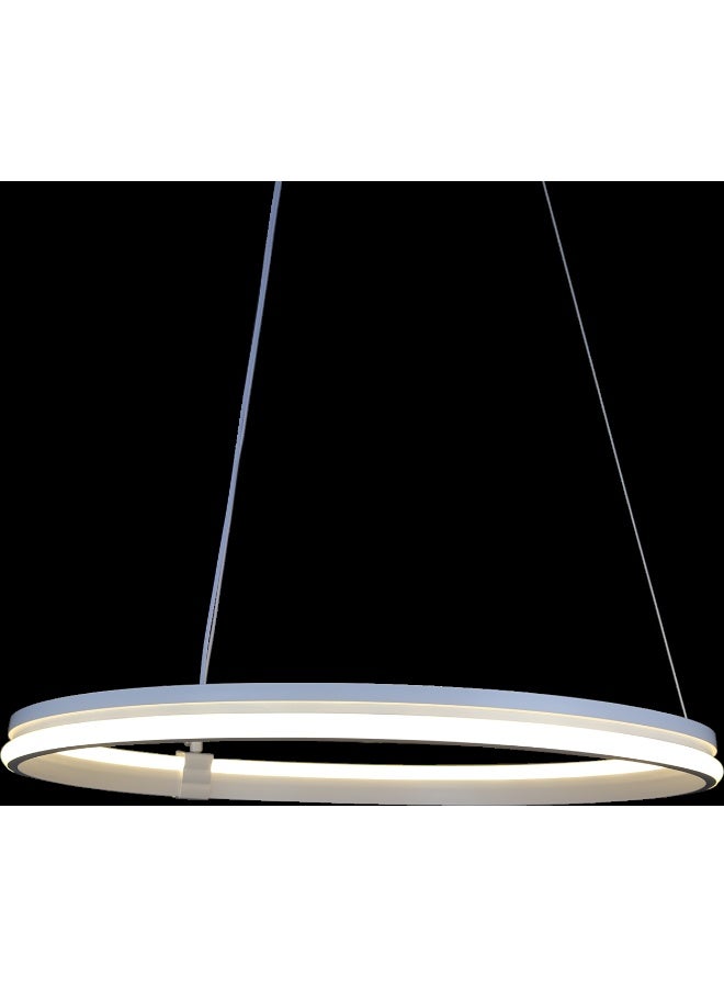 Hummer Modern 2 meter white chandelier with lighting color, 3 lights, 85 watts  - Image 1