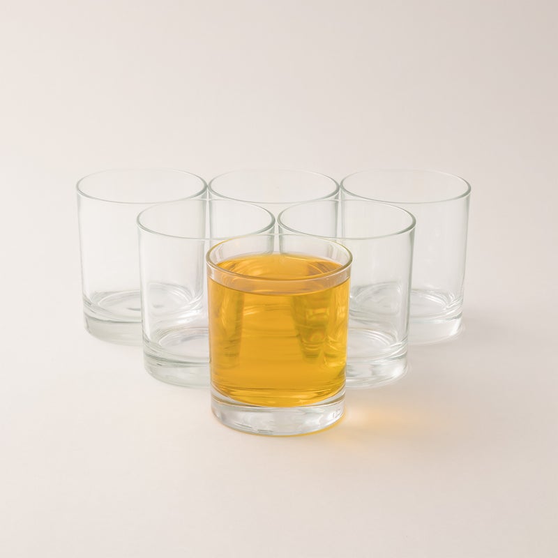 Borgonovo glass cup set, 6pcs 360 ml - Image 1
