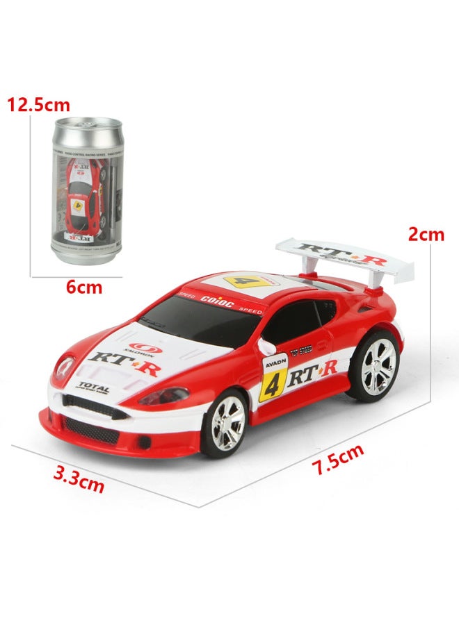 Mini Remote Control Car High Speed Drift Car Easy Pull Coke Can Electric Racing Children's Toy Model Stunt Spin-Color:The Dual Control Color Of The Mobile App Is Random, 24 Pieces In The Picture  - Image 5