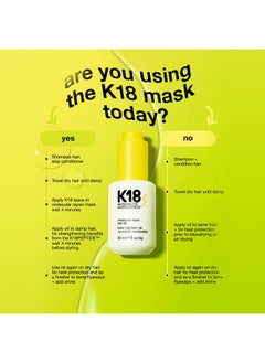 K18 Molecular Repair Oil 30ml  - Image 5