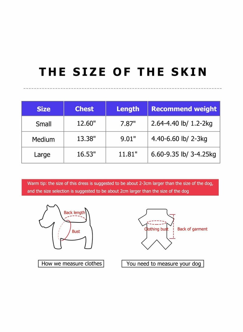 Y&D 2 Pieces Winter Dog Hoodie Warm Small Sweatshirts with Pocket Cotton Coat for Dogs Clothes Puppy Costume (Dark Blue, Wine Red, XL) - Image 2