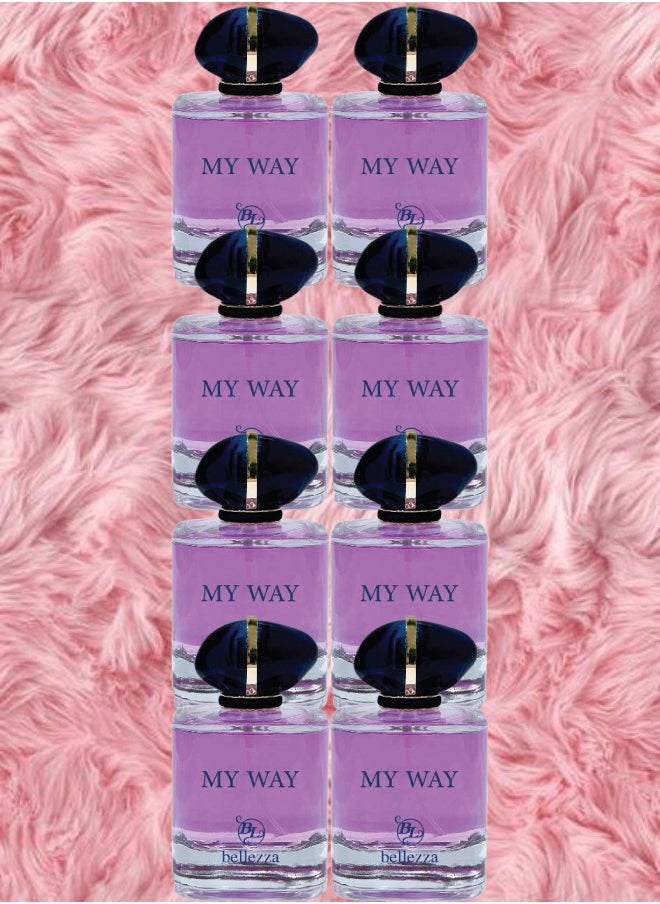 bellezza 8 Pieces My Way Perfume 90ml EDP  - Image 1