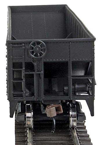 Walthers Trainline Offset Hopper - Ready to Run -- Illinois Central (Orange, Black, White- Large Logo) HO Scale - Image 4