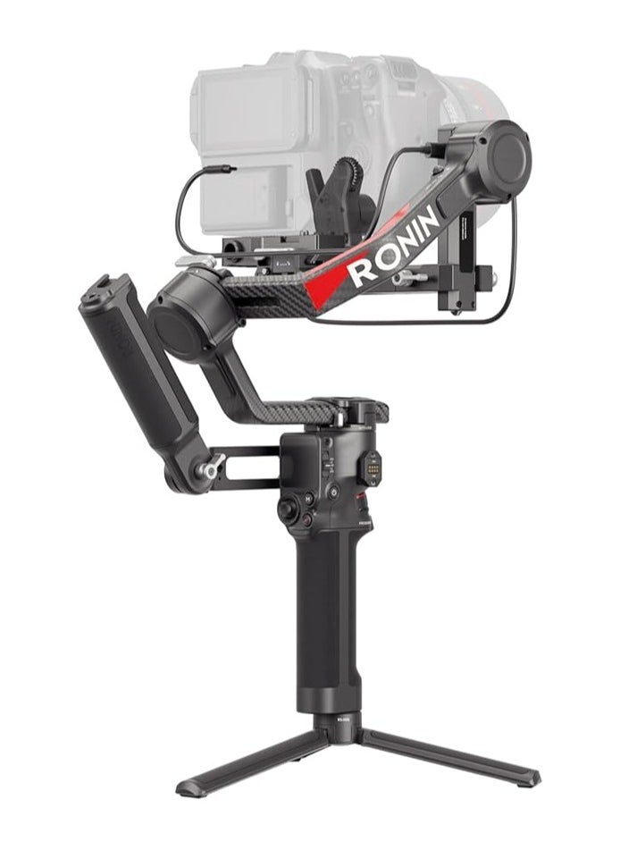dji - DJI RS 4 Pro Combo, 3-Axis Gimbal Stabilizer for DSLR & Cinema Cameras Canon/Sony/Panasonic/Nikon/Fujifilm, Native Vertical Shooting, 4.5kg/10lbs Payload, With Image Transmitter & Focus Pro Motor - Image 1