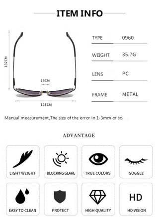 Stylish Cycling Sunglasses with Trendy UV Protection, Polarized Lenses for Clear Vision, Lightweight & Comfortable for All-Day Wear, Perfect for Men & Women - view 4