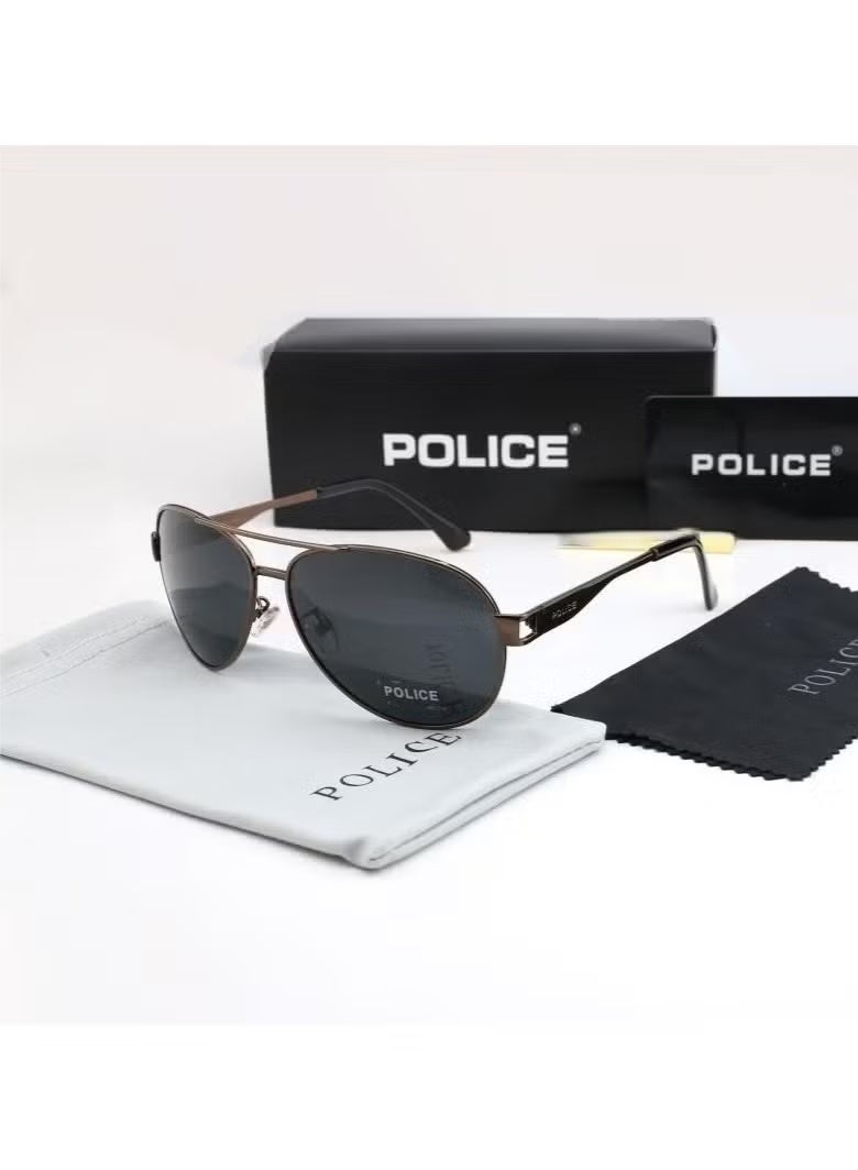 POLICE Stylish Cycling Sunglasses with Trendy UV Protection, Polarized Lenses for Clear Vision, Lightweight & Comfortable for All-Day Wear, Perfect for Men & Women - Image 2