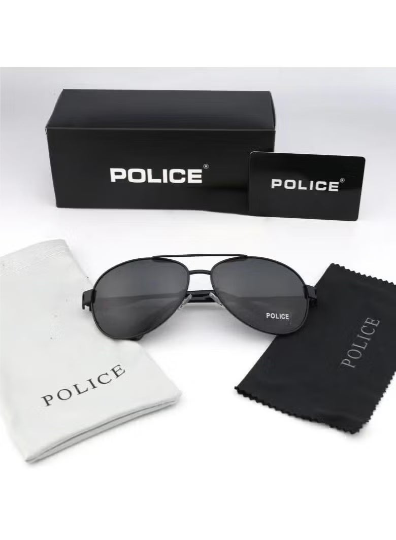 POLICE Stylish Cycling Sunglasses with Trendy UV Protection, Polarized Lenses for Clear Vision, Lightweight & Comfortable for All-Day Wear, Perfect for Men & Women - Image 1