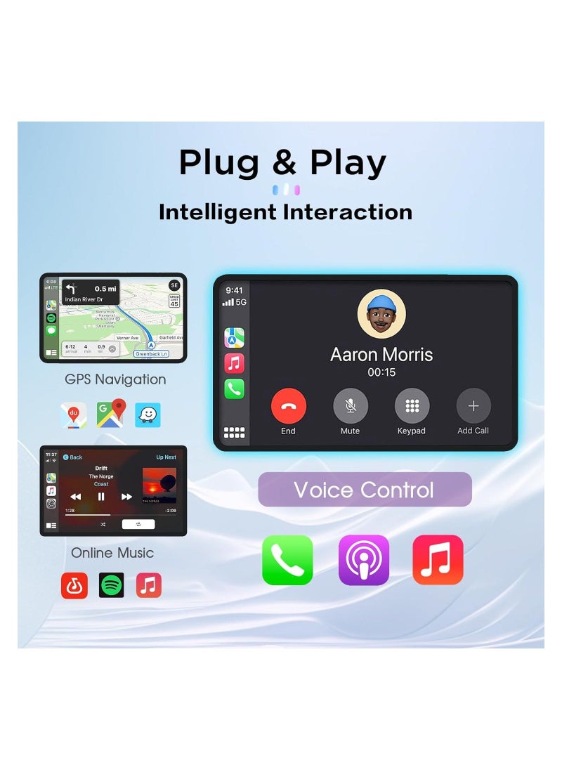 Wireless Carplay Adapter for Phone, Carplay Adapter for Cars 2016+, Plug and Play, Low Latency, Stable Connection, Wired to Wireless Carplay Adapter, Support Online Update - Image 5
