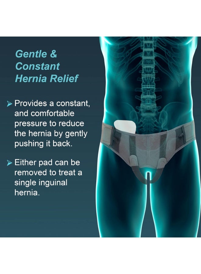 Hernia Support Belt XL – Adjustable Abdominal & Groin Support Belt for Daily Comfort - Image 2