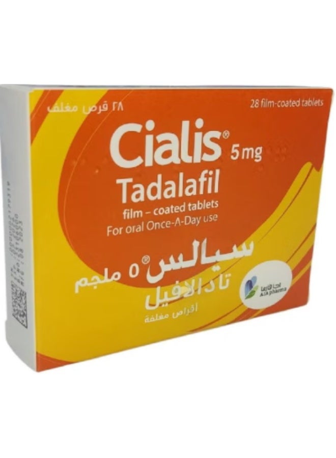 سياليس 5 ملجم 28 قرص