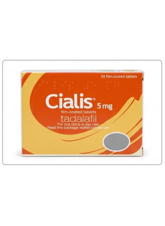 AJA Pharma Cialis 5 mg Tablet 28 Piece - Image 1