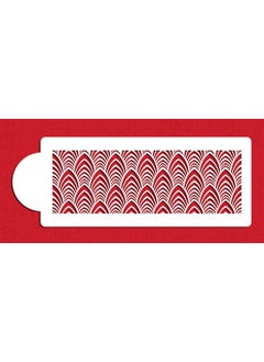 Designer Stencils Martha Stewart Wedding Art Deco Cake Stencil Side by Designer Stencils  - Image 2