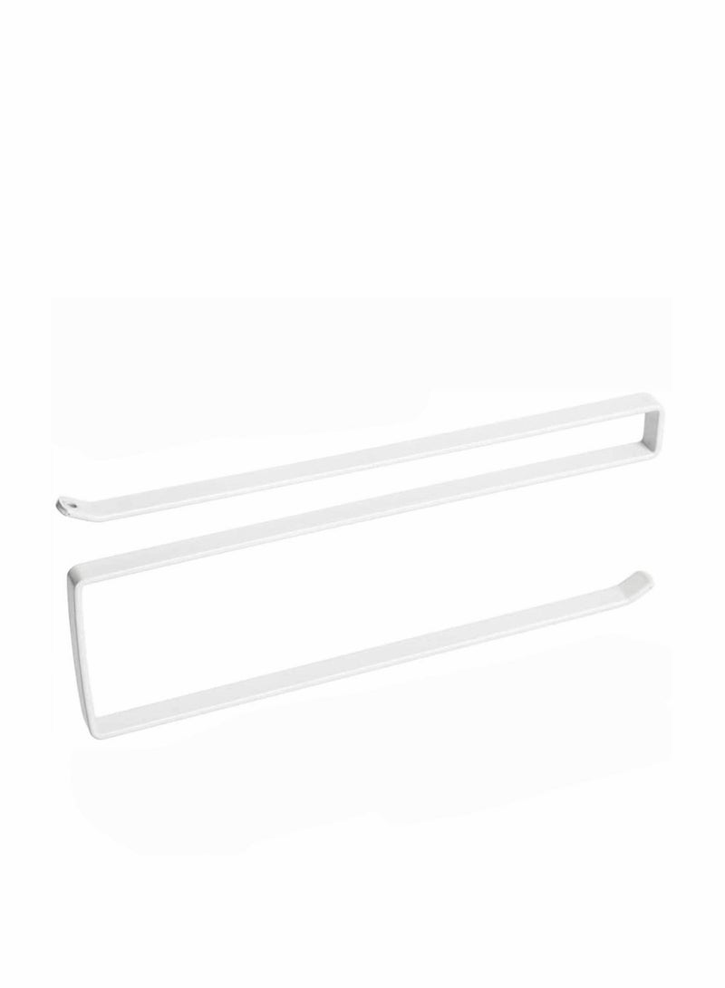 SYOSI Kitchen PaPer Roll Holder Trivets Towel Rack Cabinet Napkins Storage Rack Holder Kitchen Roll Holder Dispenser Under Cabinet Roll Paper Towel Holder Storage Rack Shelf - Image 1