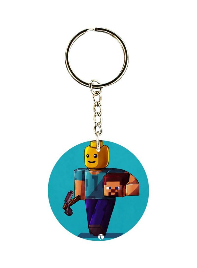 Printed Double Sided Keychain