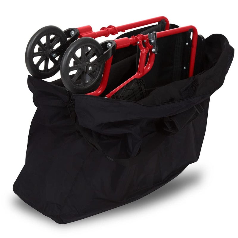 Vive XL Carry & Travel Bag for Rollator Walkers & Transport Chairs - Cover Carrier Accessory for Car Travel, Storage, Seniors - Accessories - Waterproof with Padded Straps - Image 1