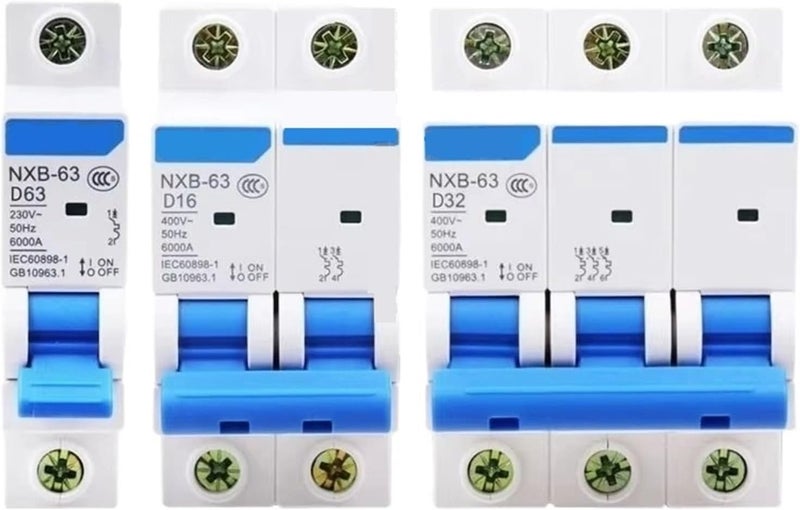 NXB 63 منحنى D 3P 3A قاطع الدائرة مفتاح الهواء المحلي - Image 1