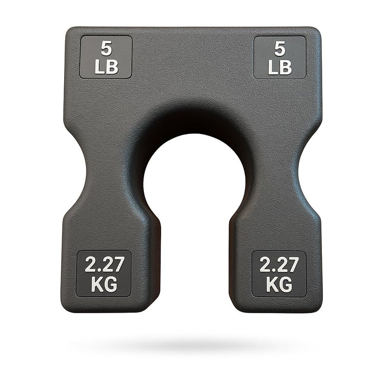 StrengthUSA 5 lb Weight Stack Add On â€“ 5 Pound Weight Stack Adapter Plate for Home Gym & Exercise Machines, Add Resistance to Weight Stack, Incremental Weight Adjustments for Improved Strength Training Results - Image 1